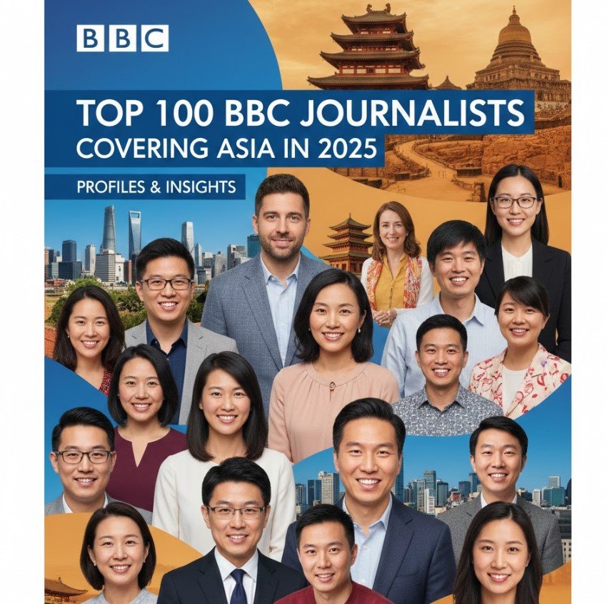 100 BBC Journalists Covering Asia in 2025